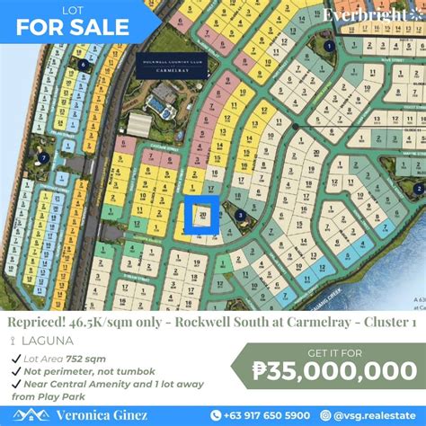 Rockwell South at Carmelray (Lot Only For Sale) .